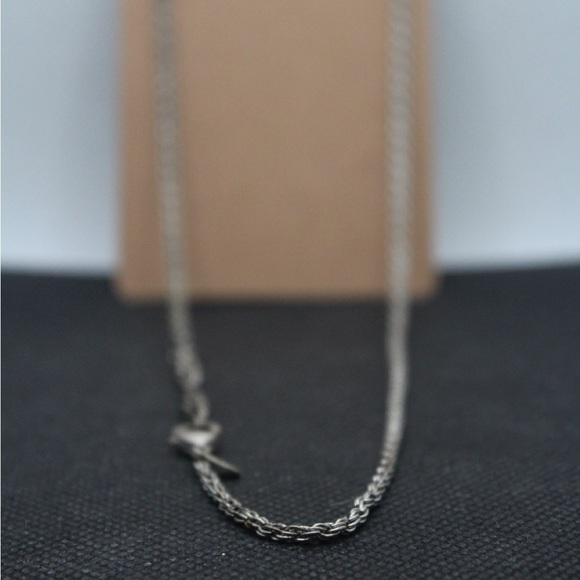 RMN Vintage Silver Initial ‘K’ Pendant Necklace - Picture 6 of 7